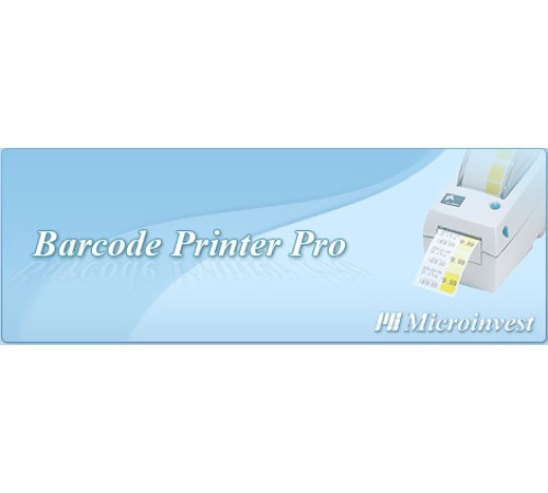 Microinvest Barcode Printer Pro