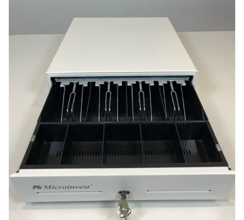 Денежный ящик Microinvest LB-330T ручной (PUSH), белый 