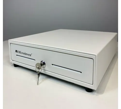 Денежный ящик Microinvest LB-330T ручной (PUSH), белый 